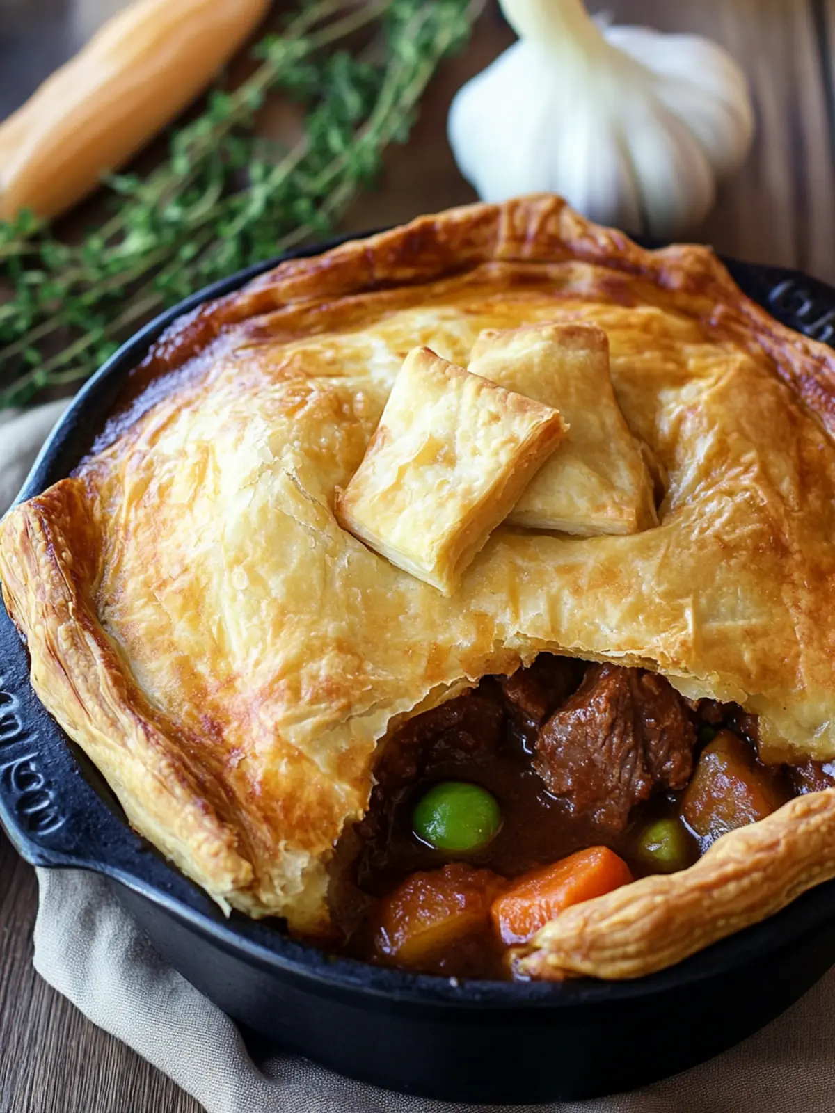 Savory Irish Beef & Stout Potpie for Cozy Nights In 4 Irish Beef & Stout Potpie
