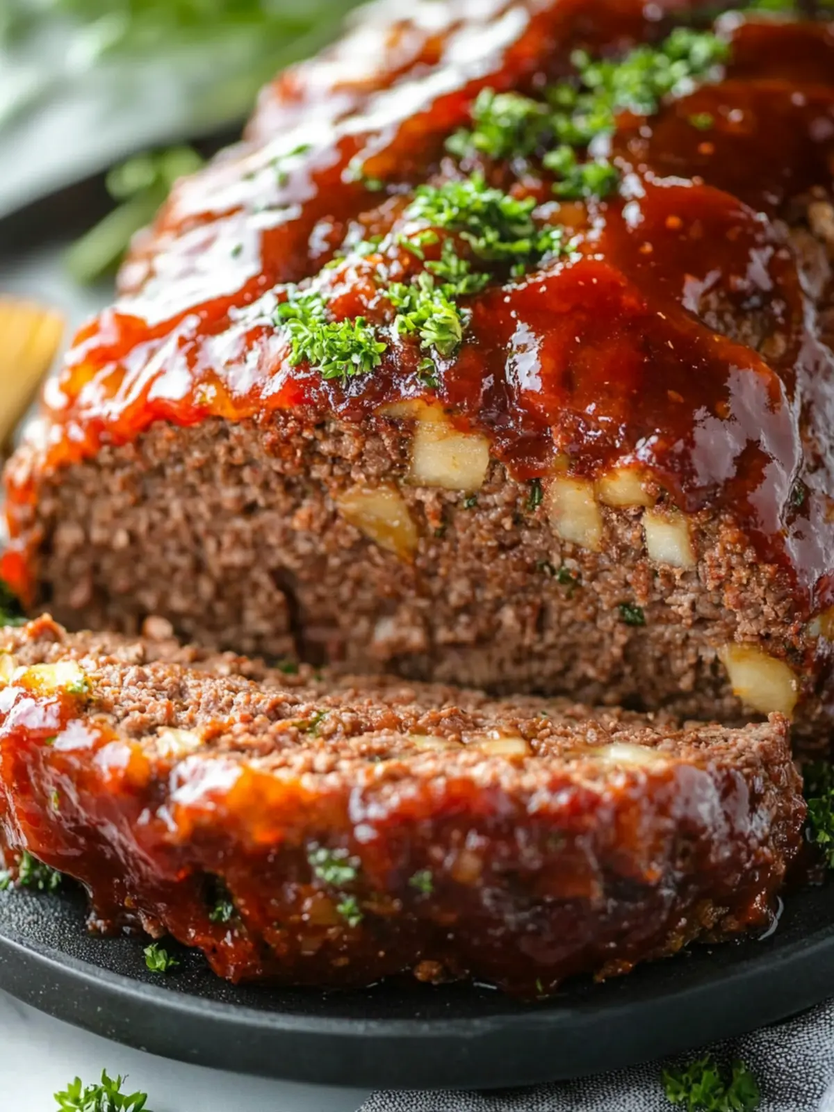 Irresistible Stuffed Meatloaf with Cheesy Goodness Inside 3 Stuffed Meatloaf