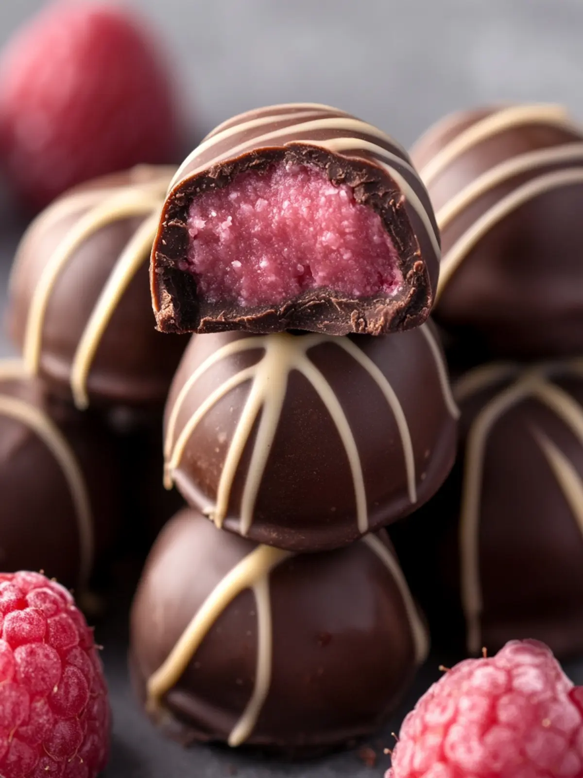 Decadent Chocolate Raspberry Truffles You Can't Resist 4 Chocolate Raspberry Truffles