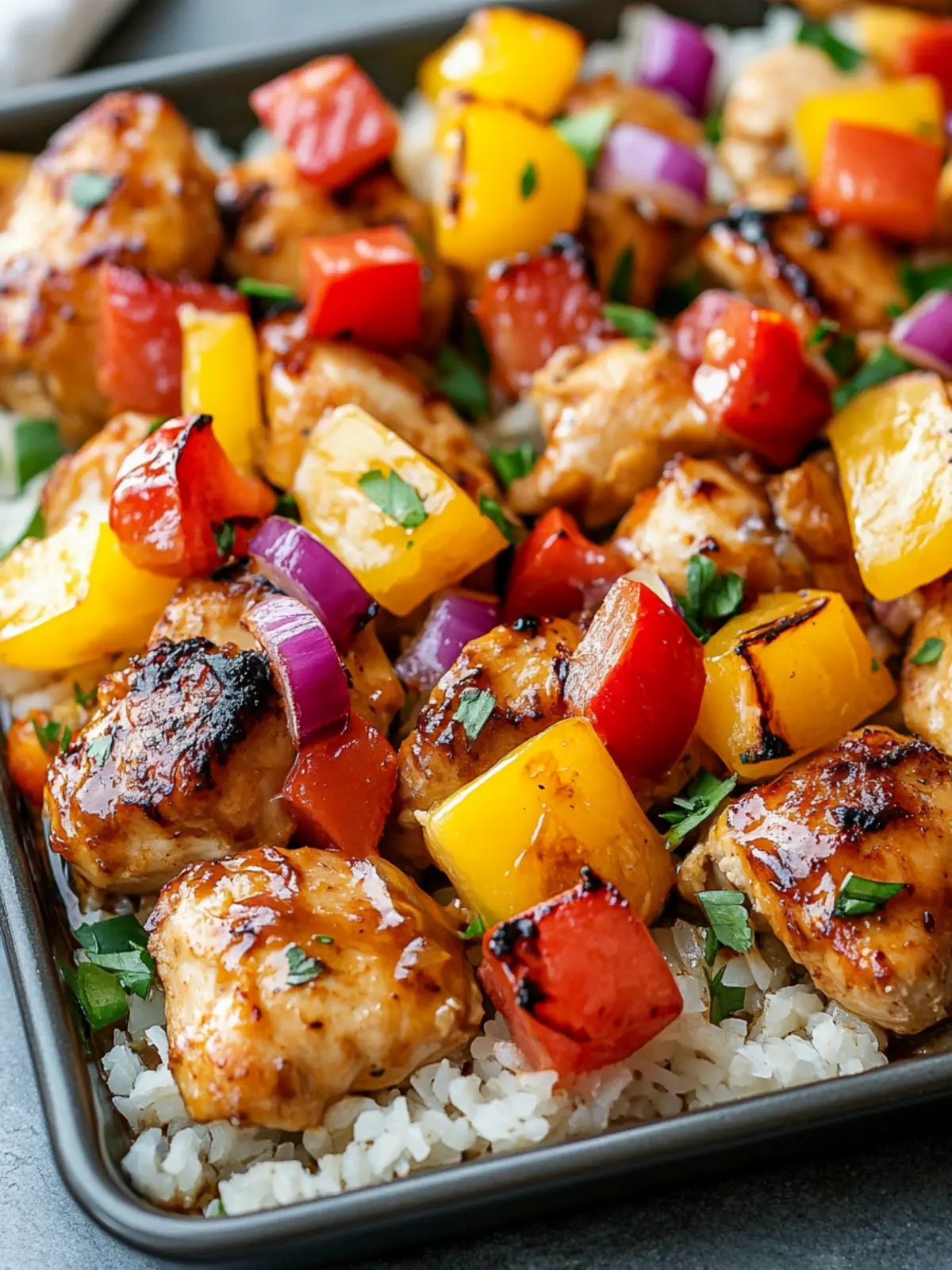 Hawaiian Chicken Sheet Pan Roast That's Family-Approved 3 Hawaiian Chicken Sheet Pan