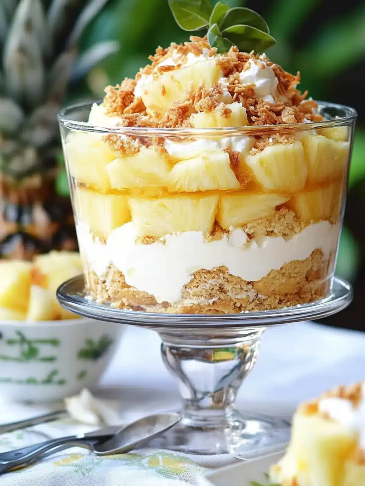 Indulge in Dreamy Coconut Pineapple Trifle Bliss Today 4 Dreamy Coconut Pineapple Trifle