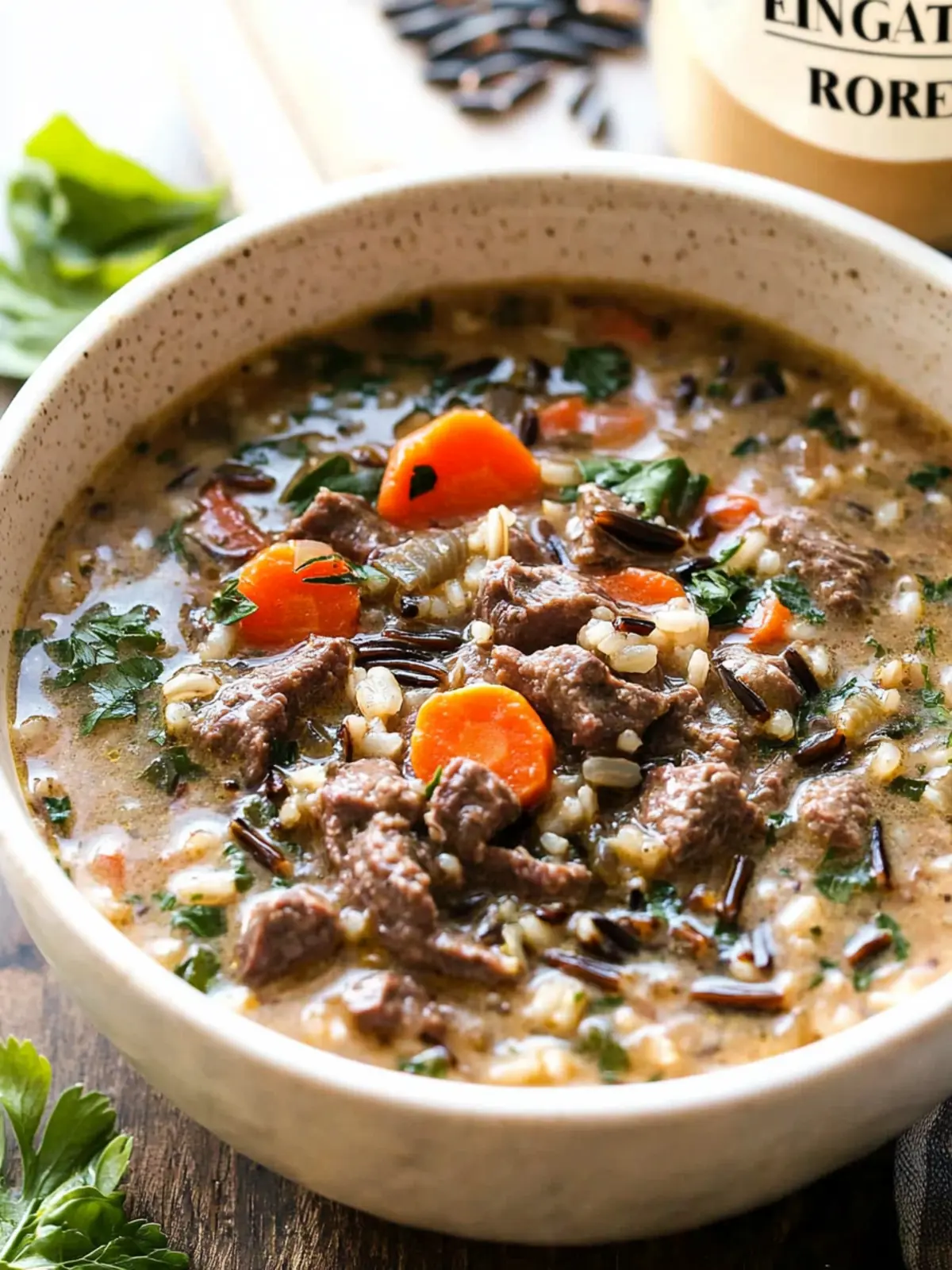Comforting Beef and Wild Rice Soup for Cozy Nights 2 Beef and Wild Rice Soup