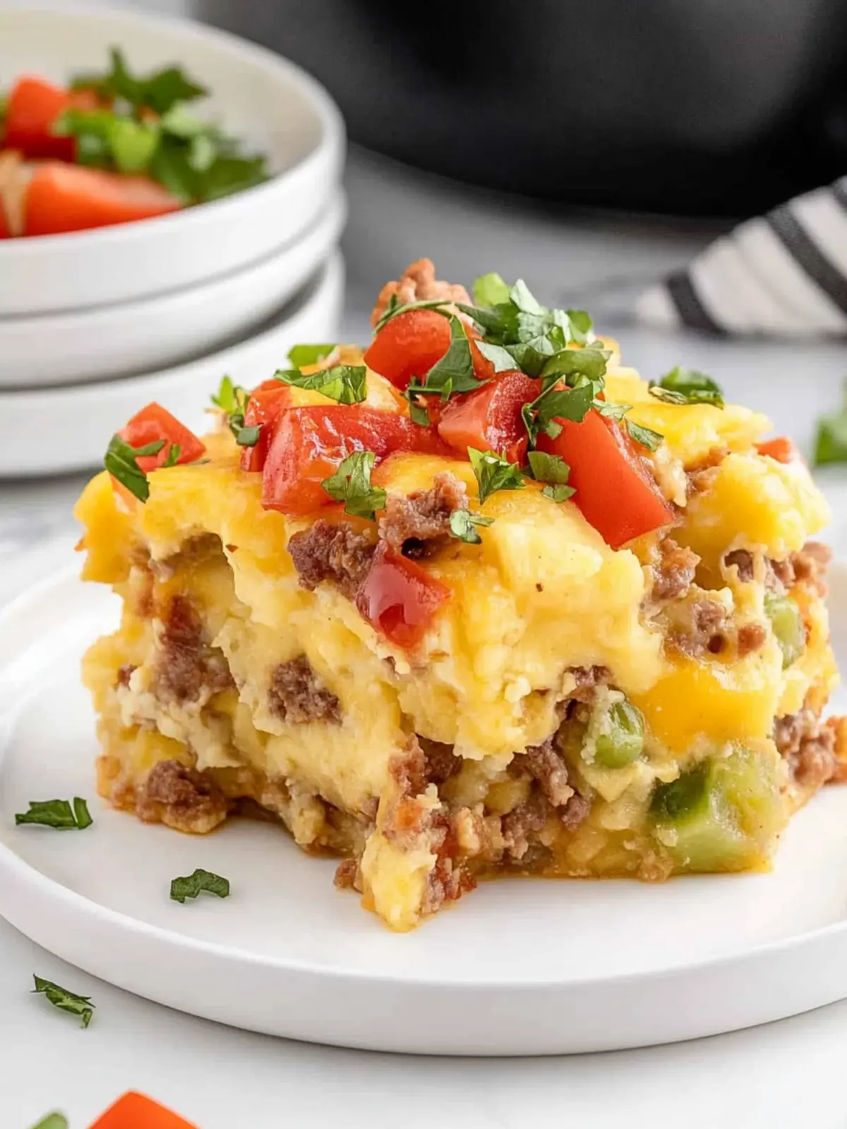 Delicious Crockpot Breakfast Casserole for Busy Mornings 3 Crockpot Breakfast Casserole