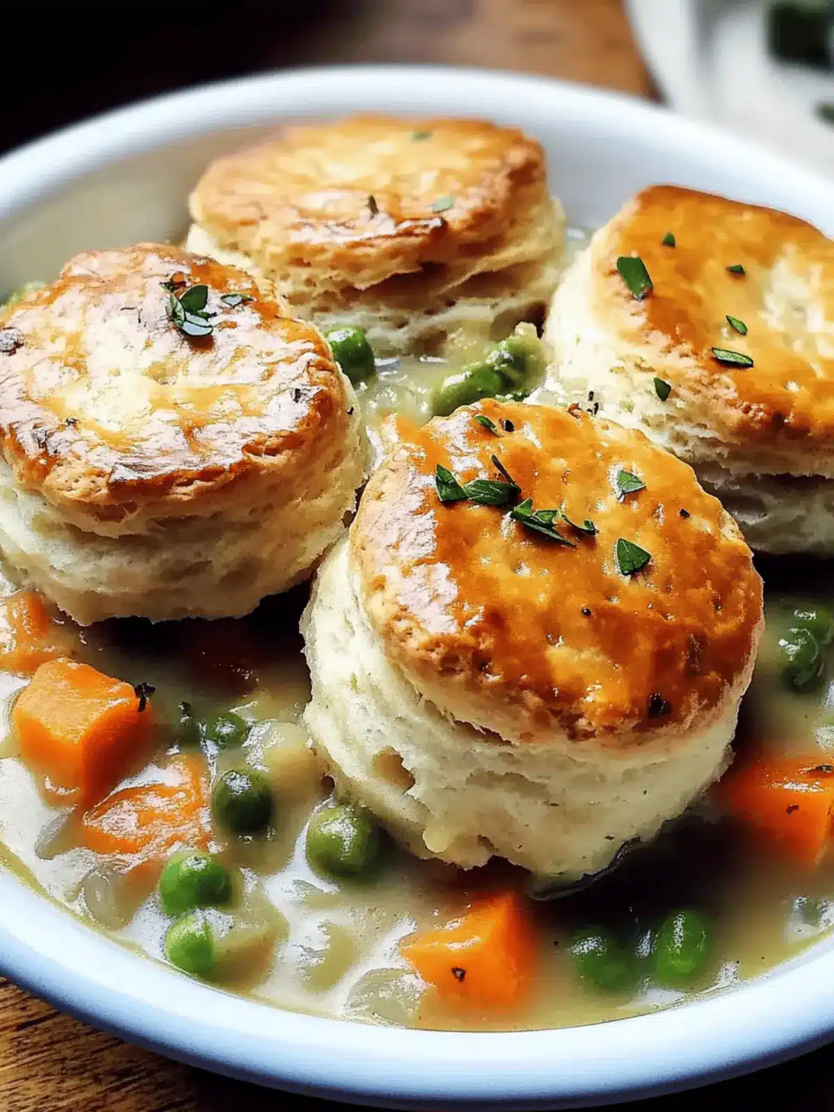 Biscuit & Vegetable Pot Pie: Your Cozy Comfort Food Fix 4 Biscuit & Vegetable Pot Pie