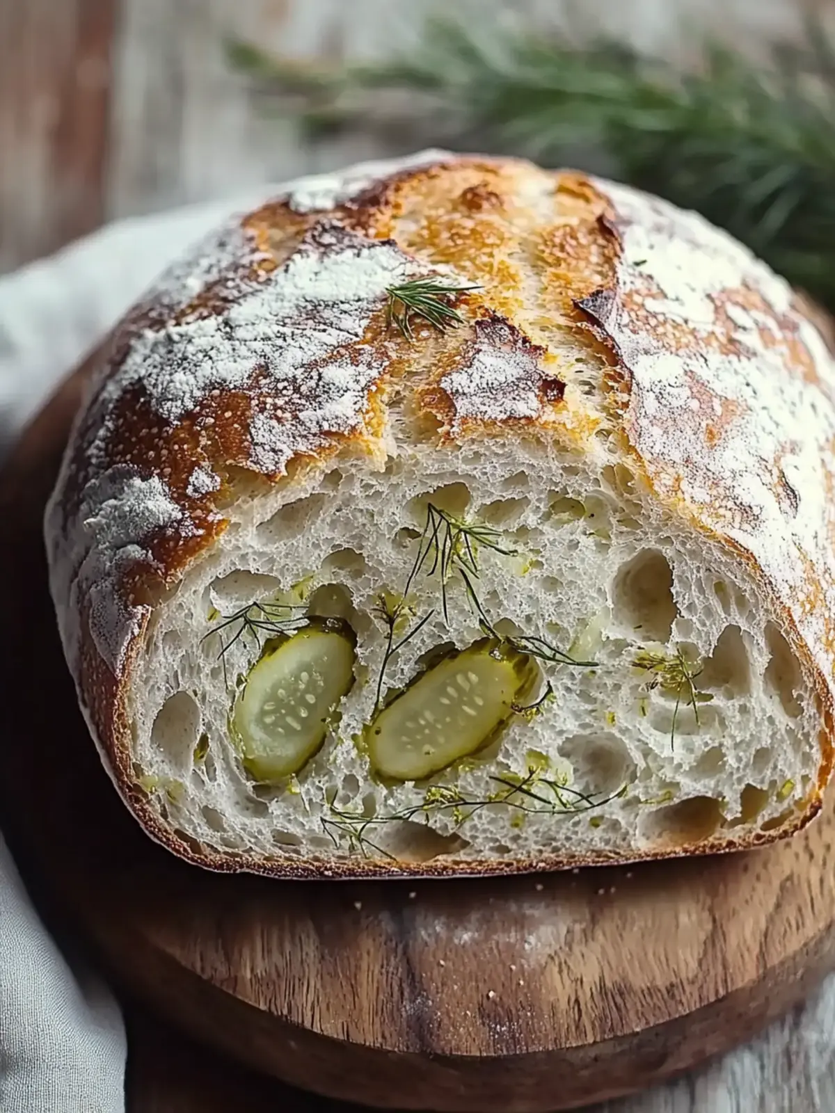 Dill Pickle Sourdough Bread: A Tangy Twist for Bread Lovers 3 Dill Pickle Sourdough Bread