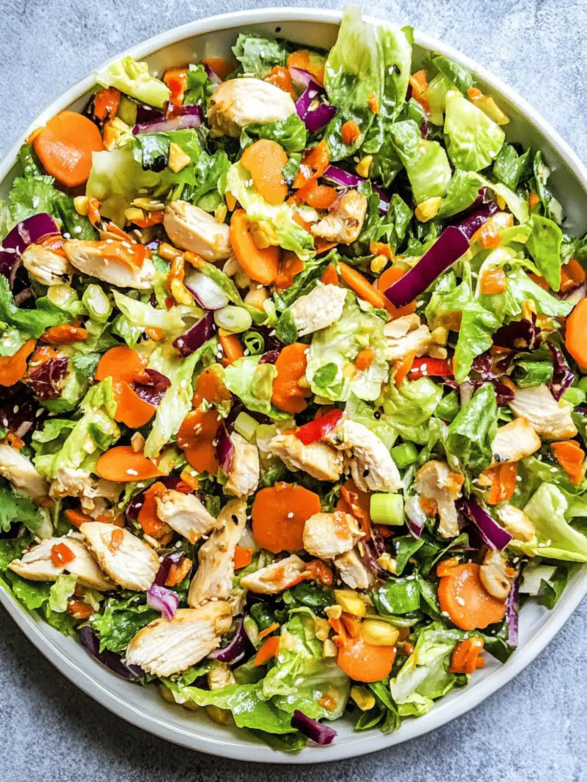 Zesty Chinese Chicken Chopped Salad That Will Wow Your Taste Buds 4 Chinese Chicken Chopped Salad