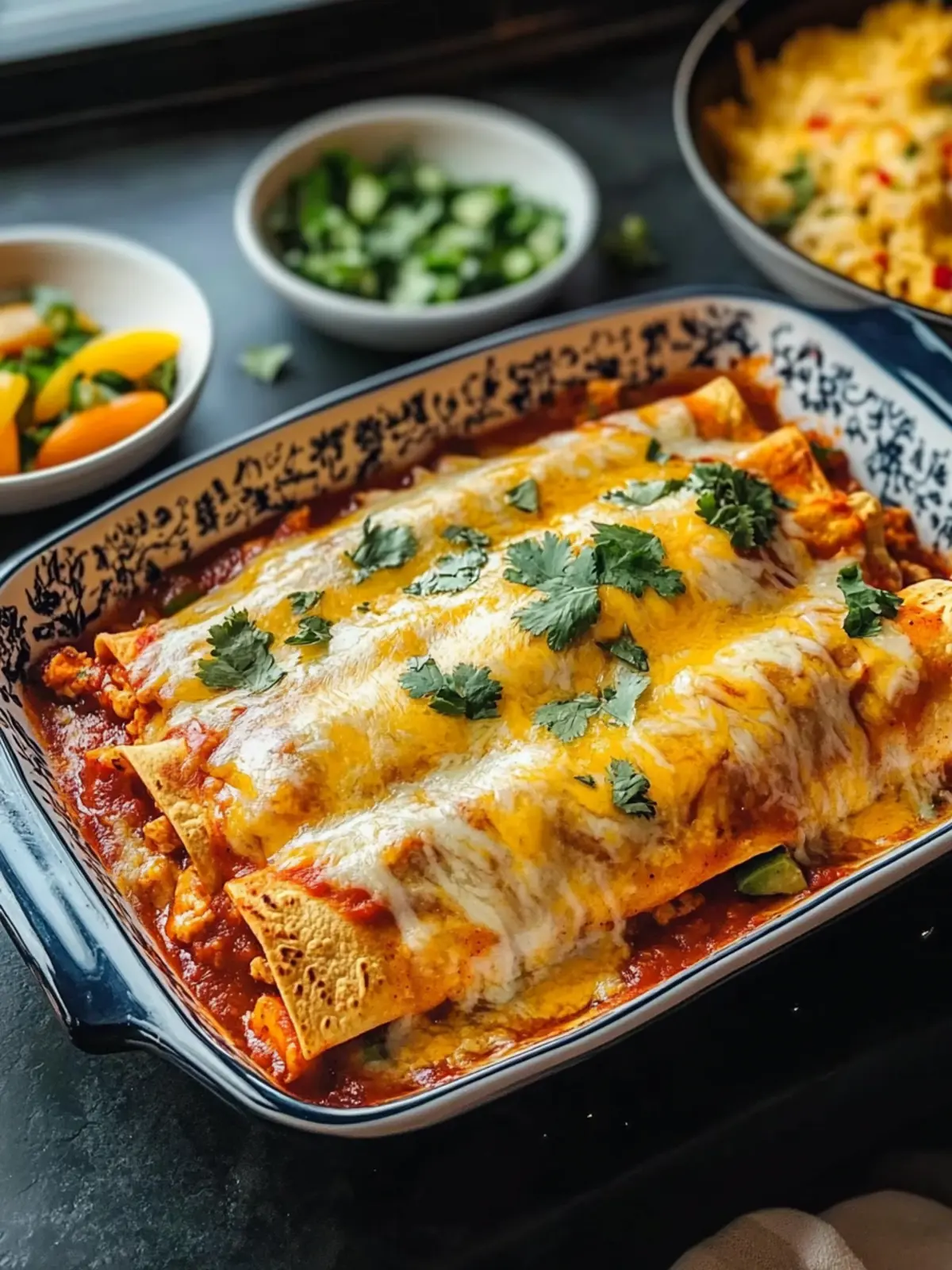 Savor Irresistible Chicken Enchiladas with Bold Flavors 4 Chicken Enchiladas