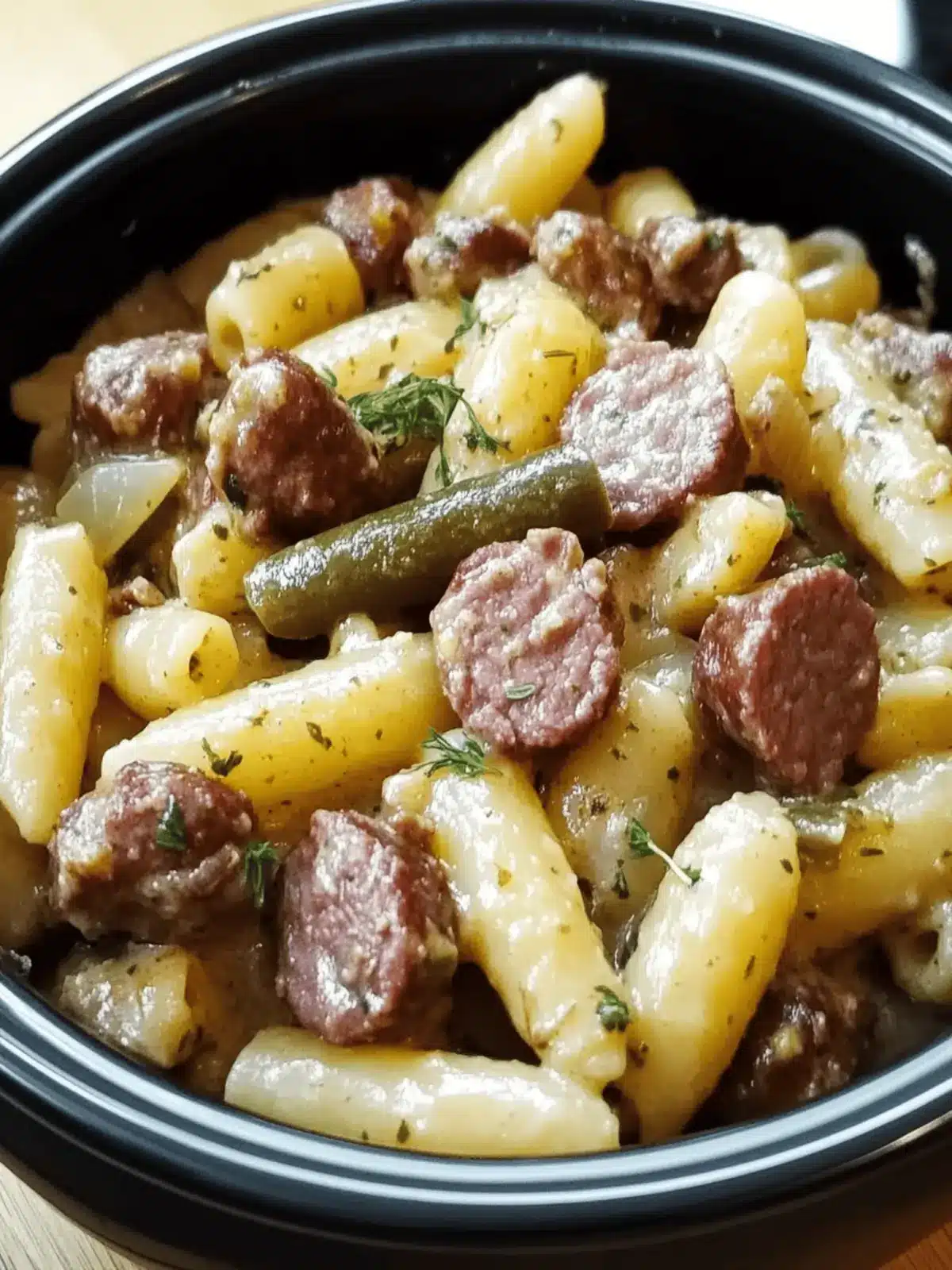 High Protein Creamy Beef Pasta for a Quick Cozy Dinner 4 High Protein Creamy Beef Pasta