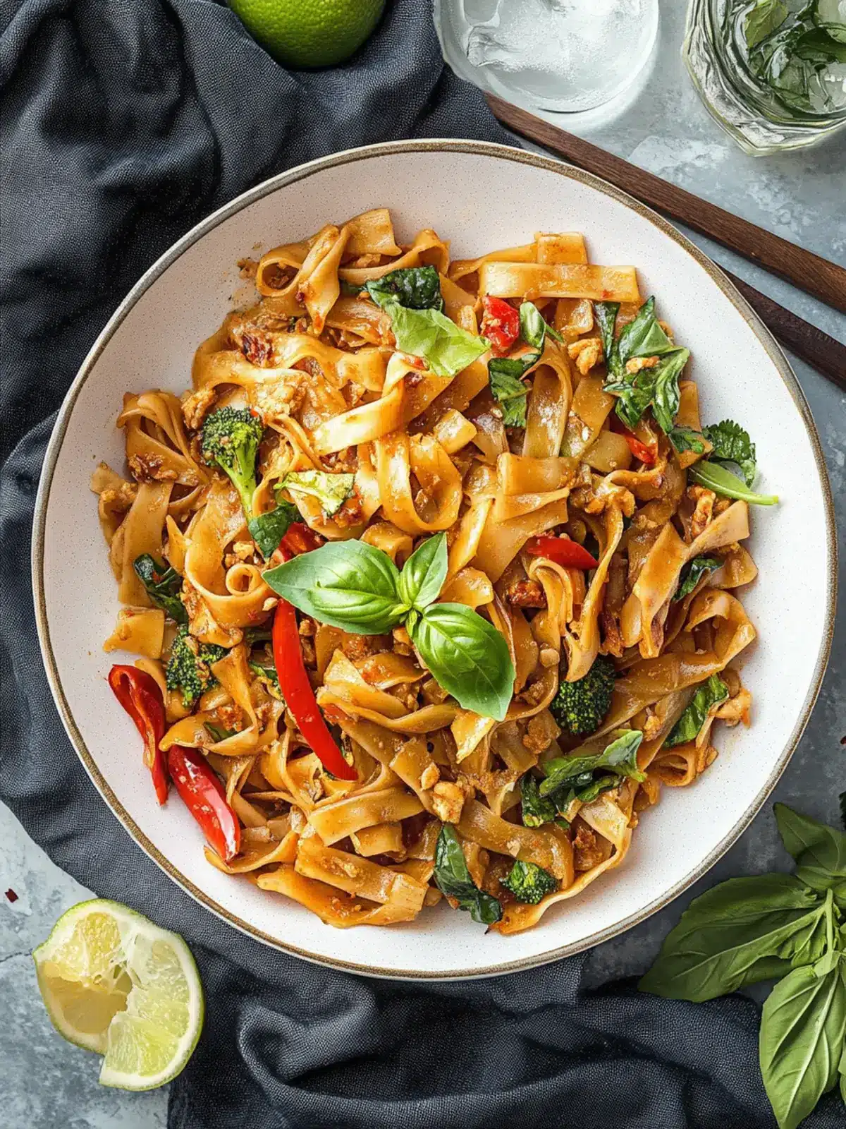Savor the Heat: Easy Drunken Noodles You'll Crave Forever 4 Drunken Noodles