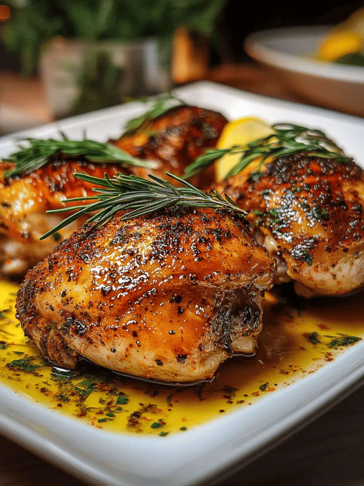 Lemon Paprika Roast Chicken Thighs: Effortless Family Delight 2 Lemon Paprika Roast Chicken Thighs