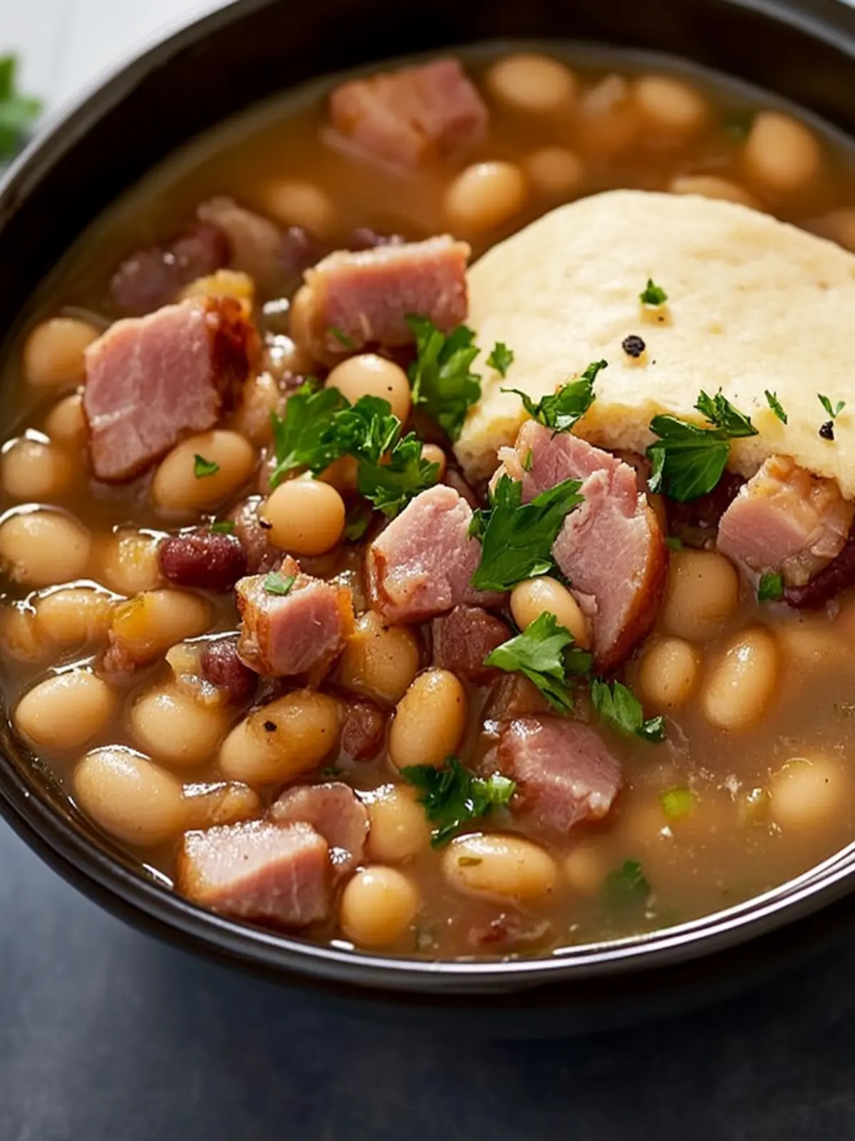 Savor the Day with Easy Crock-Pot Ham & Beans Delight 4 Crock-Pot Ham & Beans