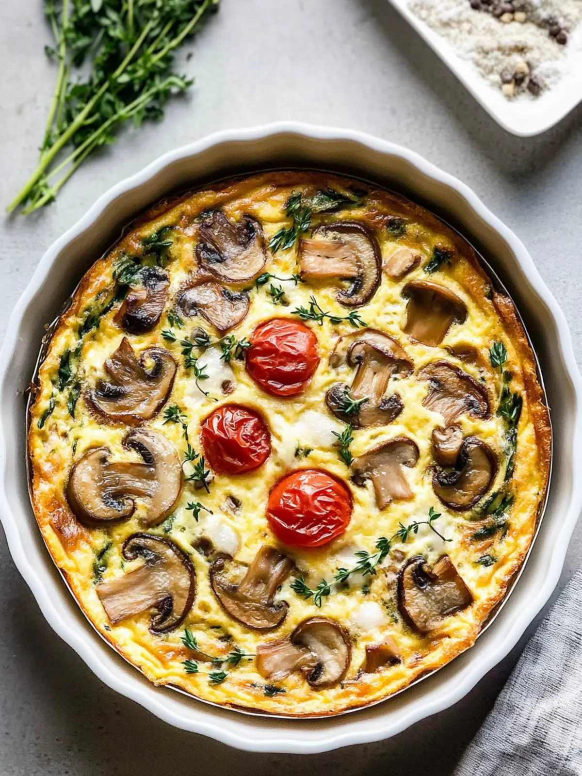 Mouthwatering Mushroom Frittata for Your Next Brunch Delight 3 Mushroom Frittata