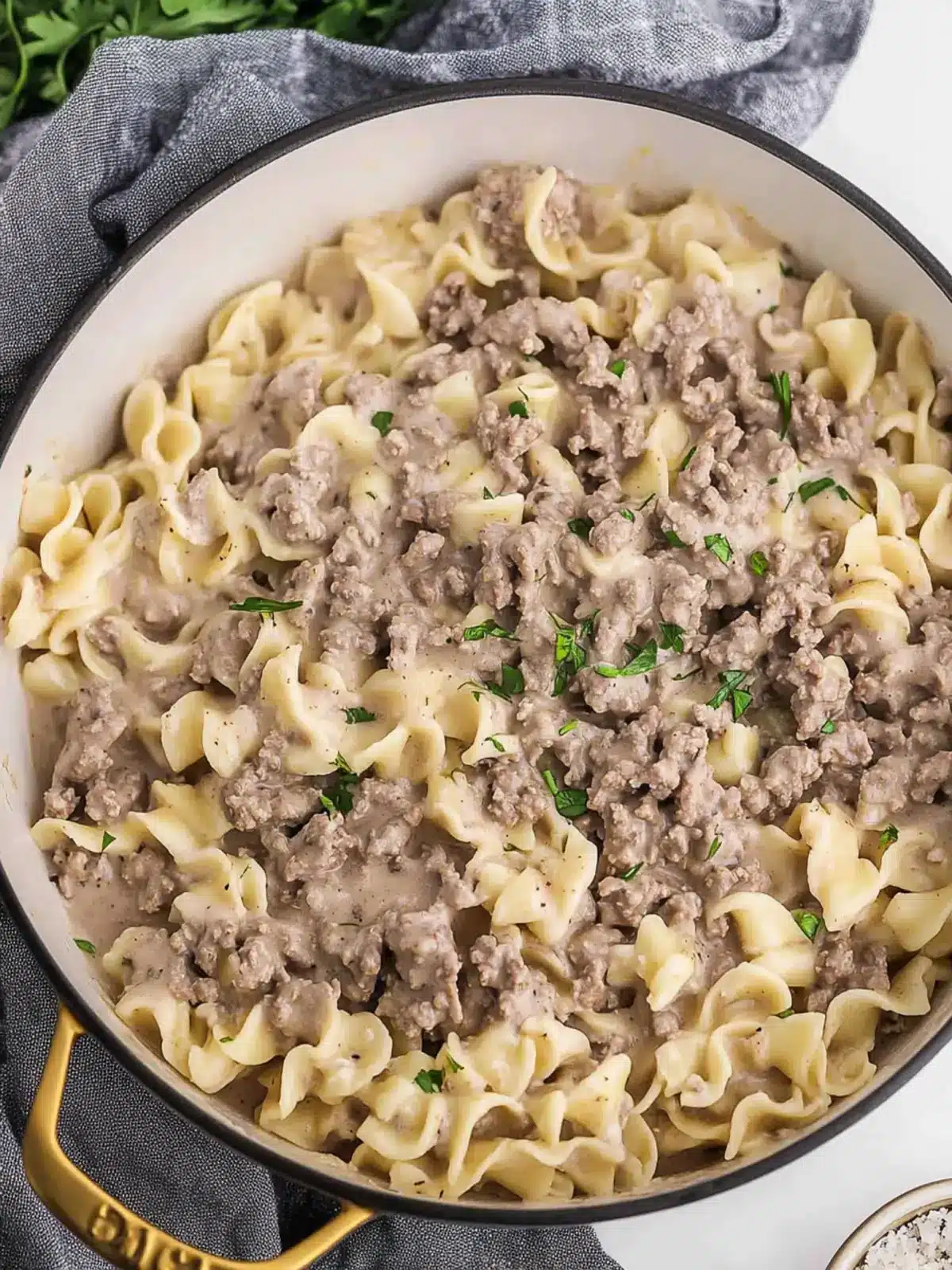 Quick and Creamy 30-Minute Ground Beef Stroganoff You'll Love 3 30-Minute Ground Beef Stroganoff