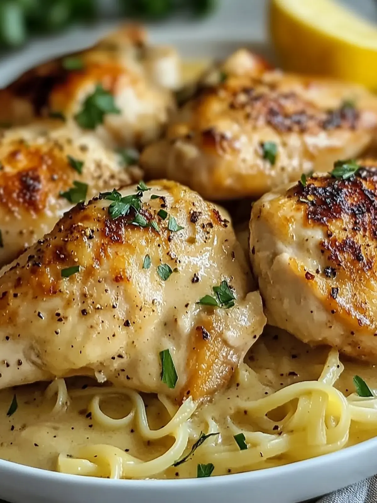 Crockpot Angel Chicken with Creamy Mushroom Bliss 2 Crockpot Angel Chicken