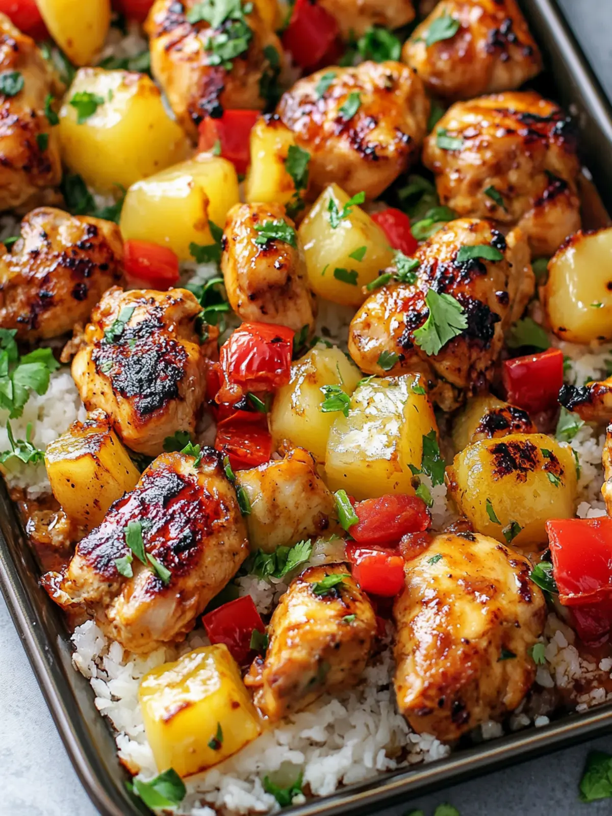 Zesty Hawaiian Chicken Sheet Pan Perfect for Busy Weeknights 2 Hawaiian Chicken Sheet Pan