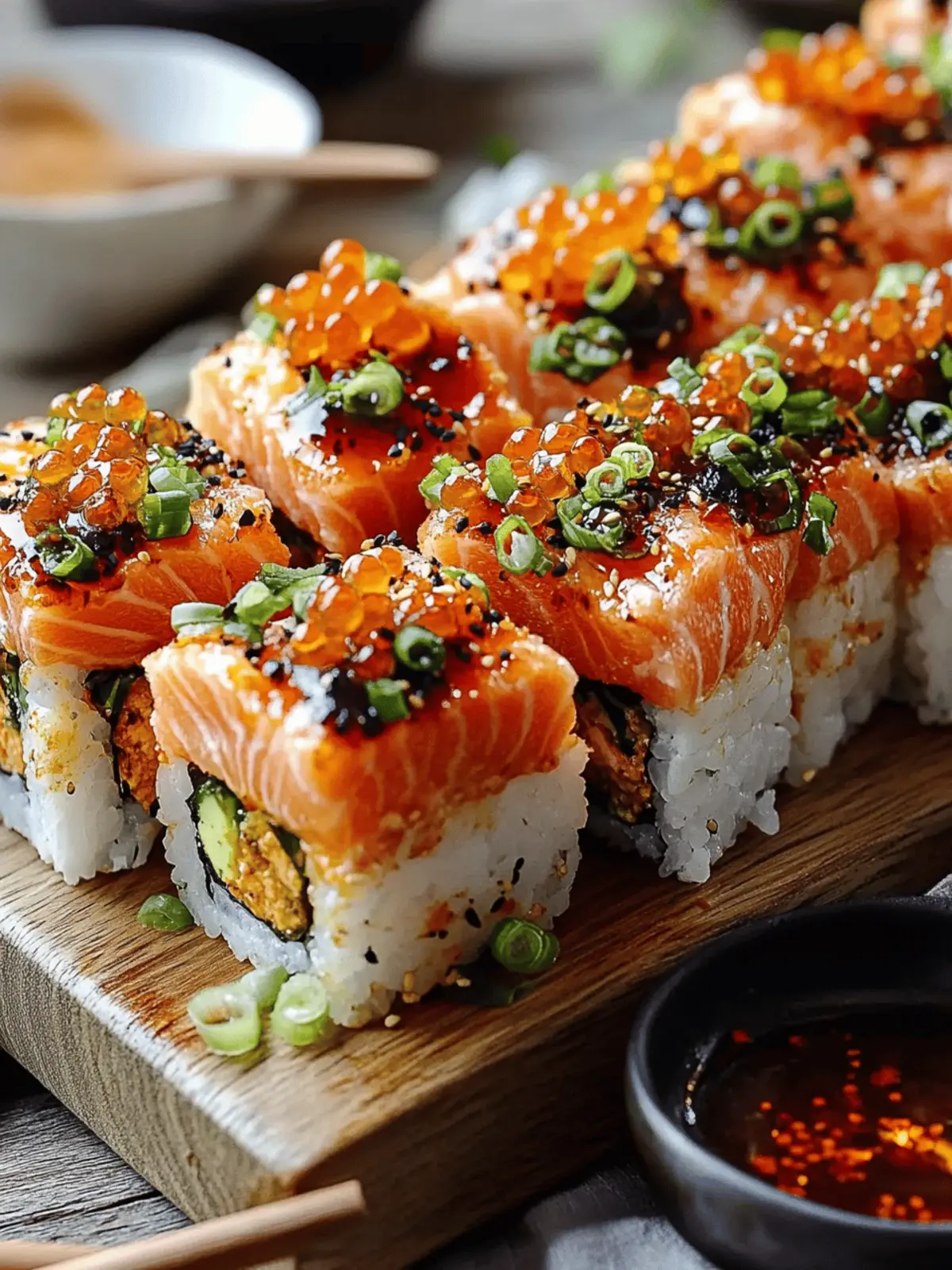 Spicy Salmon Sushi Bake Recipe for Easy Family Dinners 4 Spicy Salmon Sushi Bake Recip