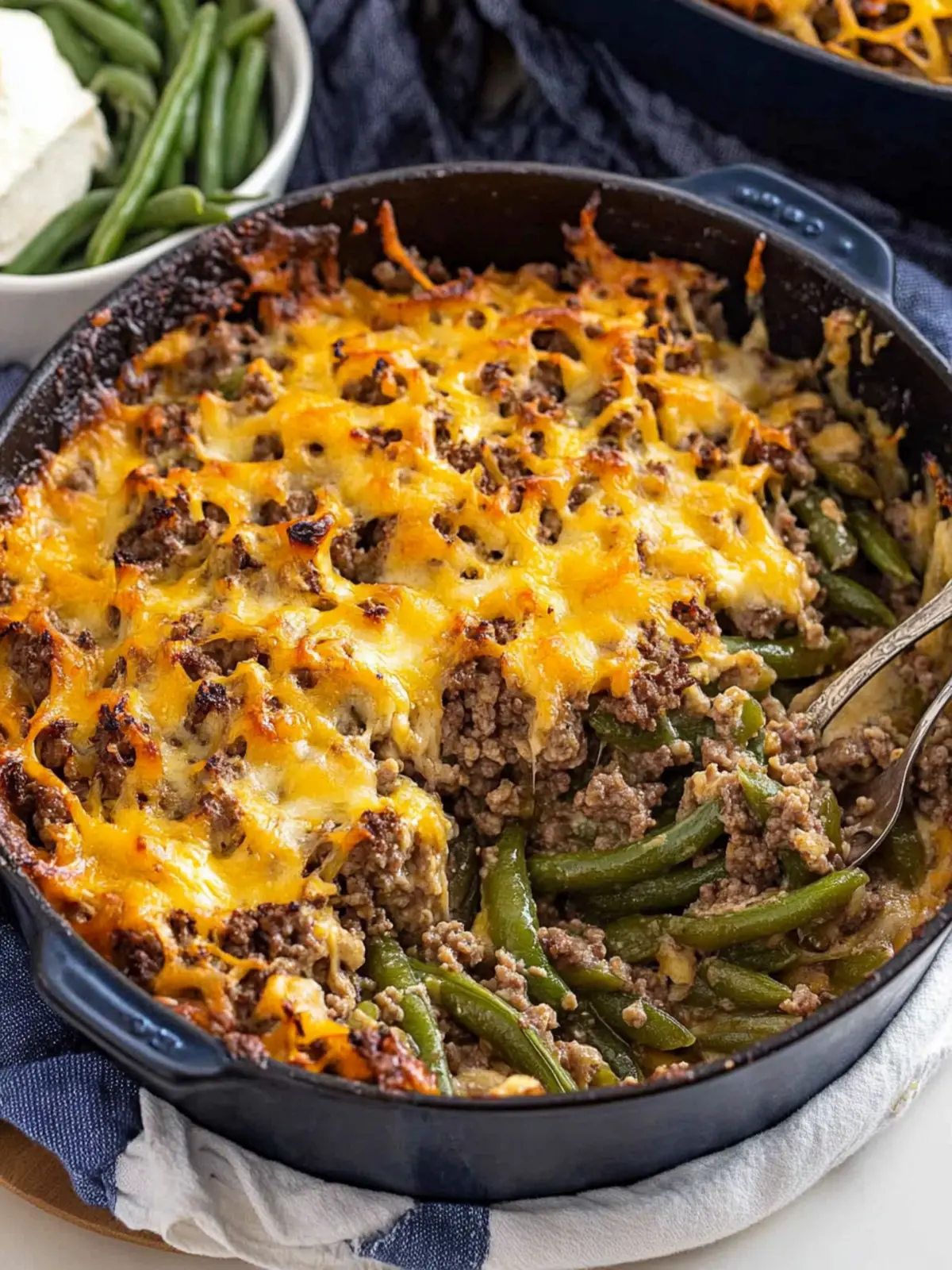 Delicious Hamburger Green Bean Casserole for Cozy Nights 2 Hamburger Green Bean Casserole