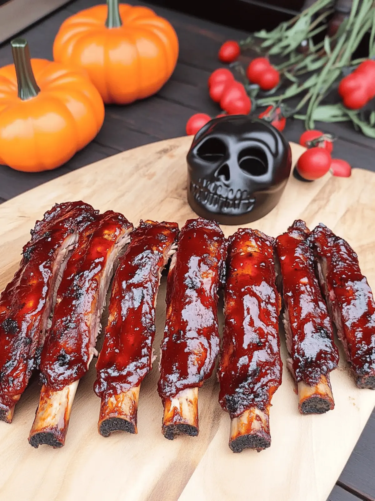 Spooky Party Ribs: Gruesome Goodness for Halloween Fun 3 Spooky Party Ribs