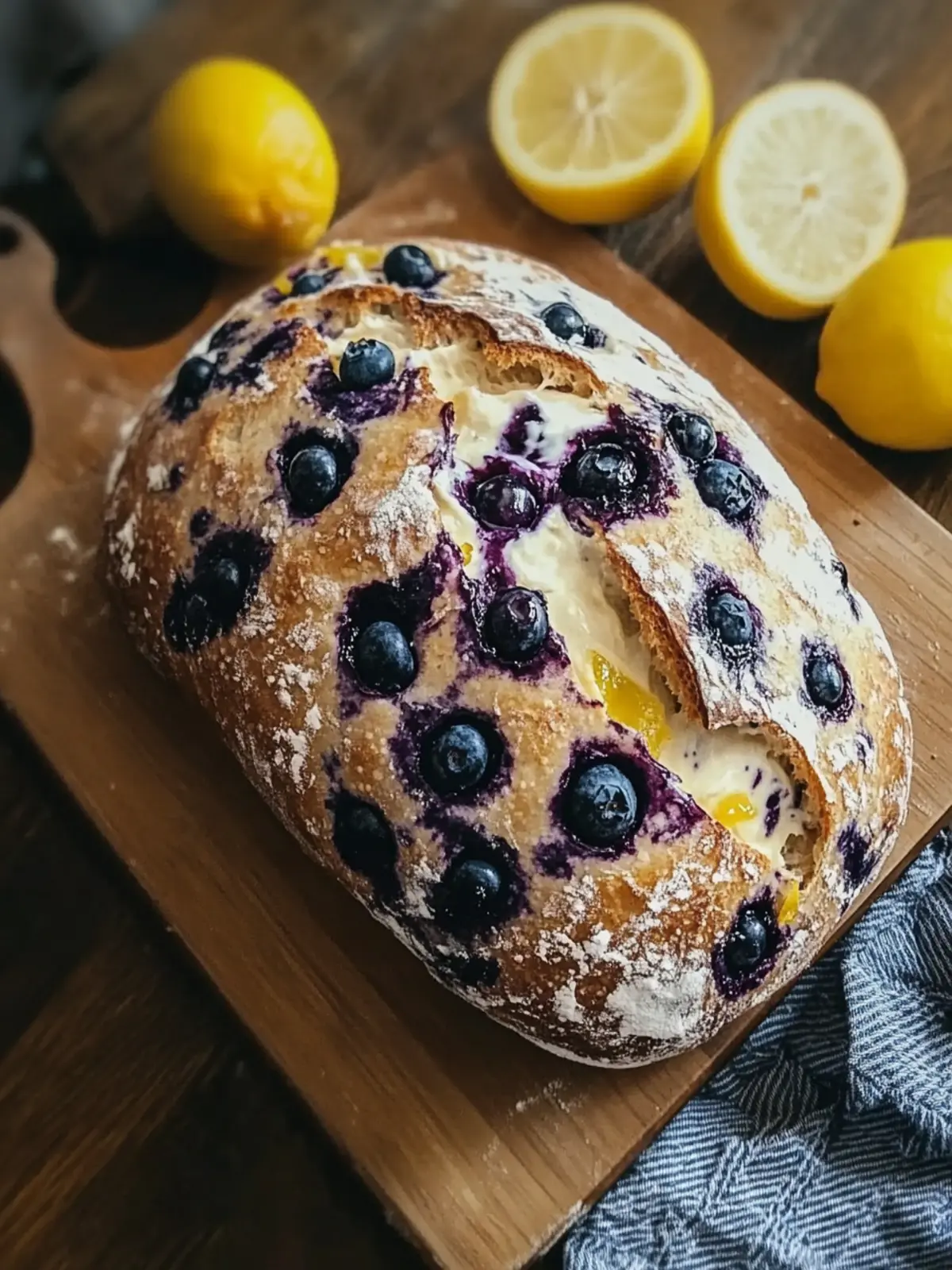Blueberry Lemon Cream Cheese Sourdough Bread Bliss 4 Blueberry Lemon Cream Cheese Sourdough Bread