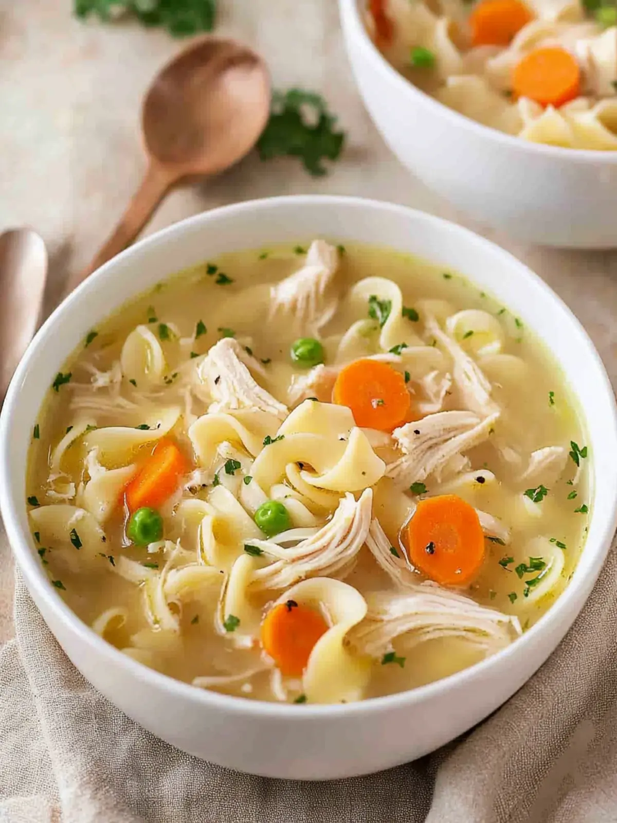 Comforting Crockpot Chicken Noodle Soup for Cozy Nights 4 Crockpot Chicken Noodle Soup