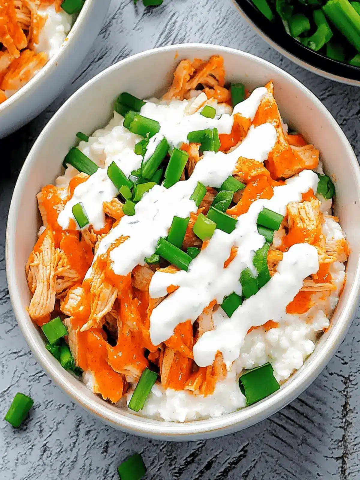 Buffalo Chicken Cottage Cheese Bowl for a Flavorful Feast 4 Buffalo Chicken Cottage Cheese Bowl