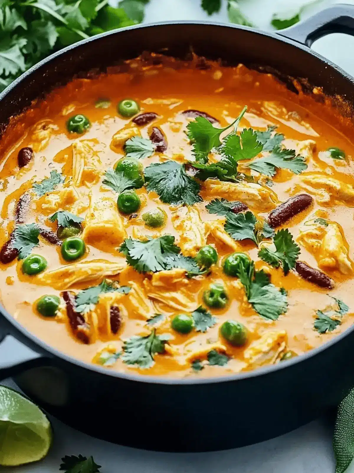 Hearty Chicken Enchilada Soup: Comfort in Every Spoonful 2 Chicken Enchilada Soup