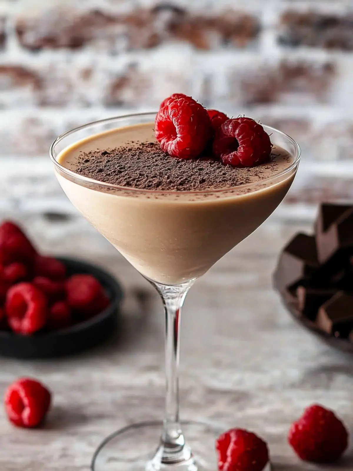 Indulge in a Raspberry Chocolate Martini Bliss Today! 4 Raspberry Chocolate Martini
