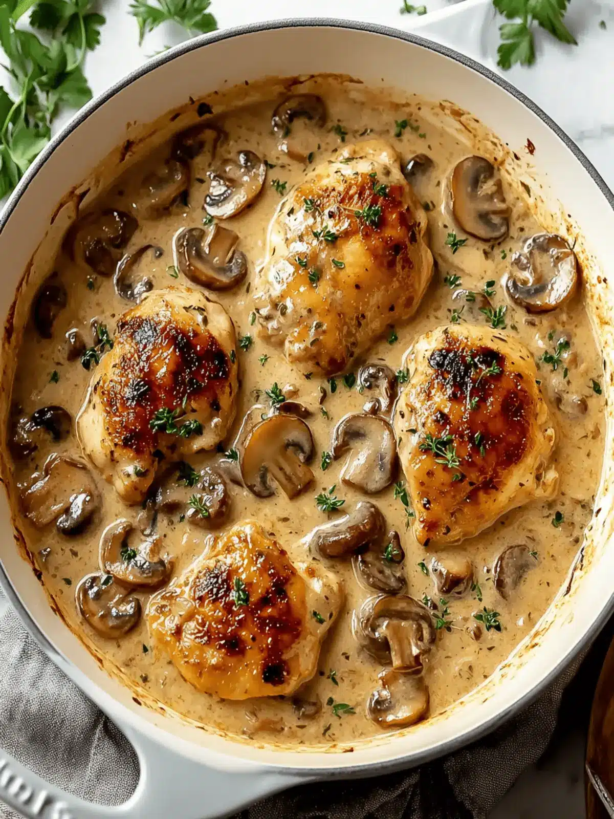 Creamy Mushroom Chicken in 30 Minutes for Cozy Nights 4 Creamy Mushroom Chicken