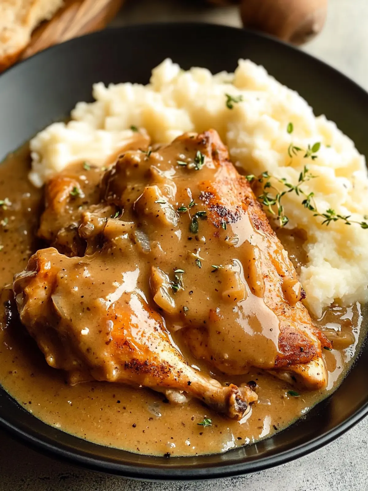 Savory Smothered Chicken and Gravy for Comforting Nights 2 Smothered Chicken and Gravy