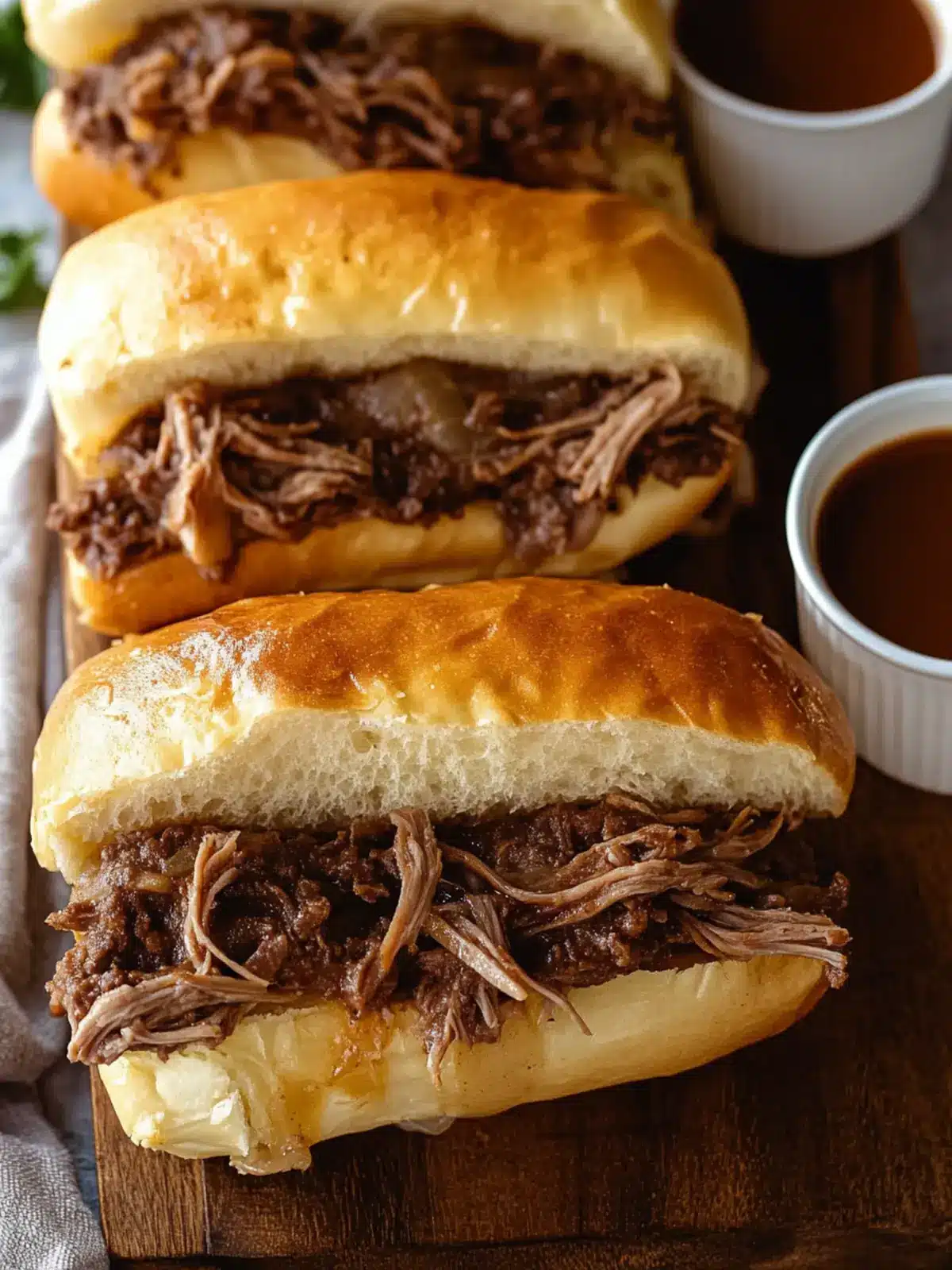 Savory Crock Pot French Dip Sandwiches You'll Crave Daily 3 Crock Pot French Dip