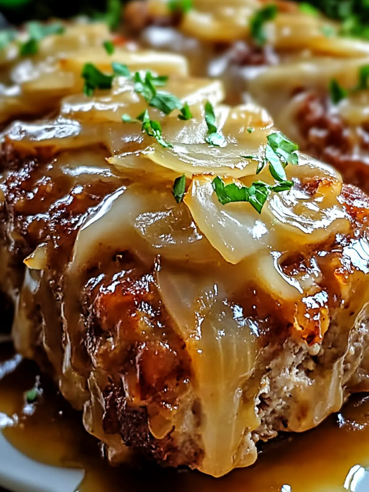 Crockpot French Onion Meatloaf That Melts in Your Mouth 2 Crockpot French Onion Meatloaf